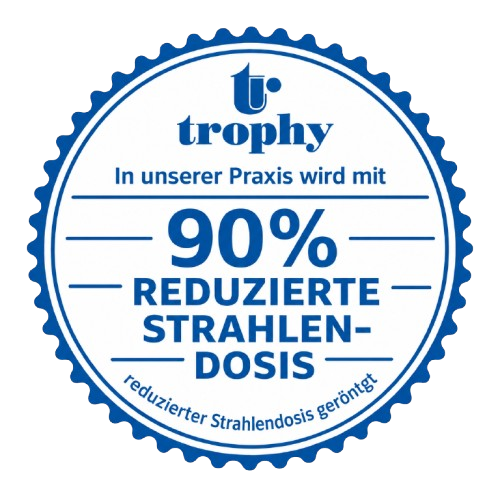 Auszeichnung: strahlenreduziertes Röntgen – 90 % reduzierte Strahlendosis